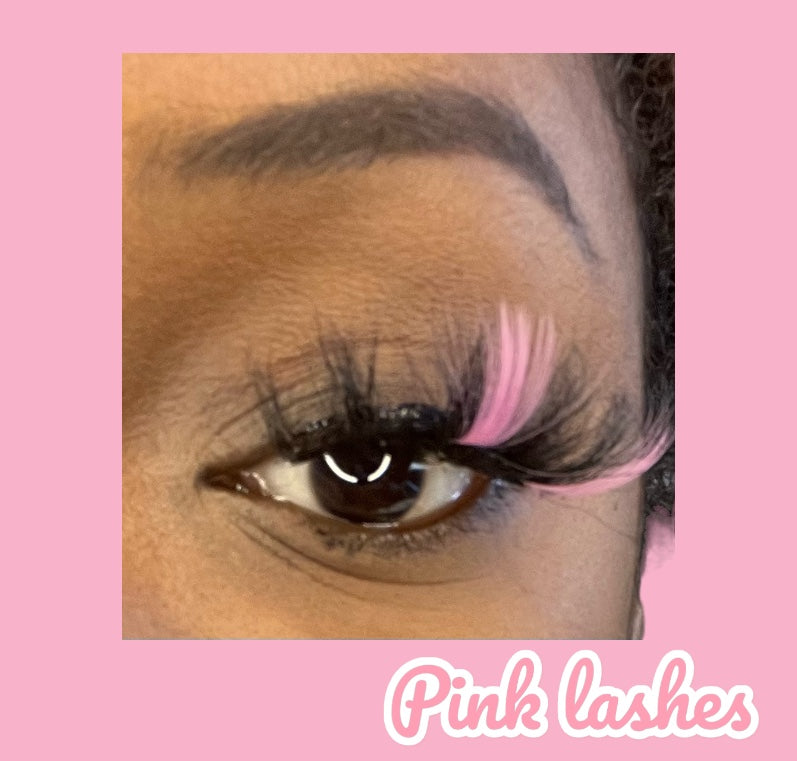 Pink Lashes