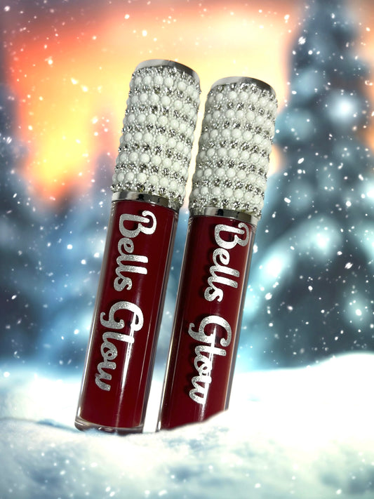 Deep Red Lipstick